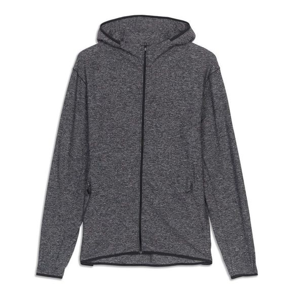 Lululemon Surge Warm Full-Zip - Gray - L - Picture 1 of 3